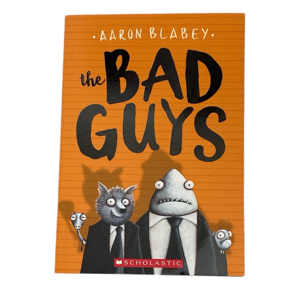 The Bad Guys Book by Aaron Blabey Scholastic Kids Graphic Novel Size OS